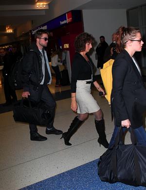 Kristen Stewart at JFK Airport in New York City 11/23/12 
