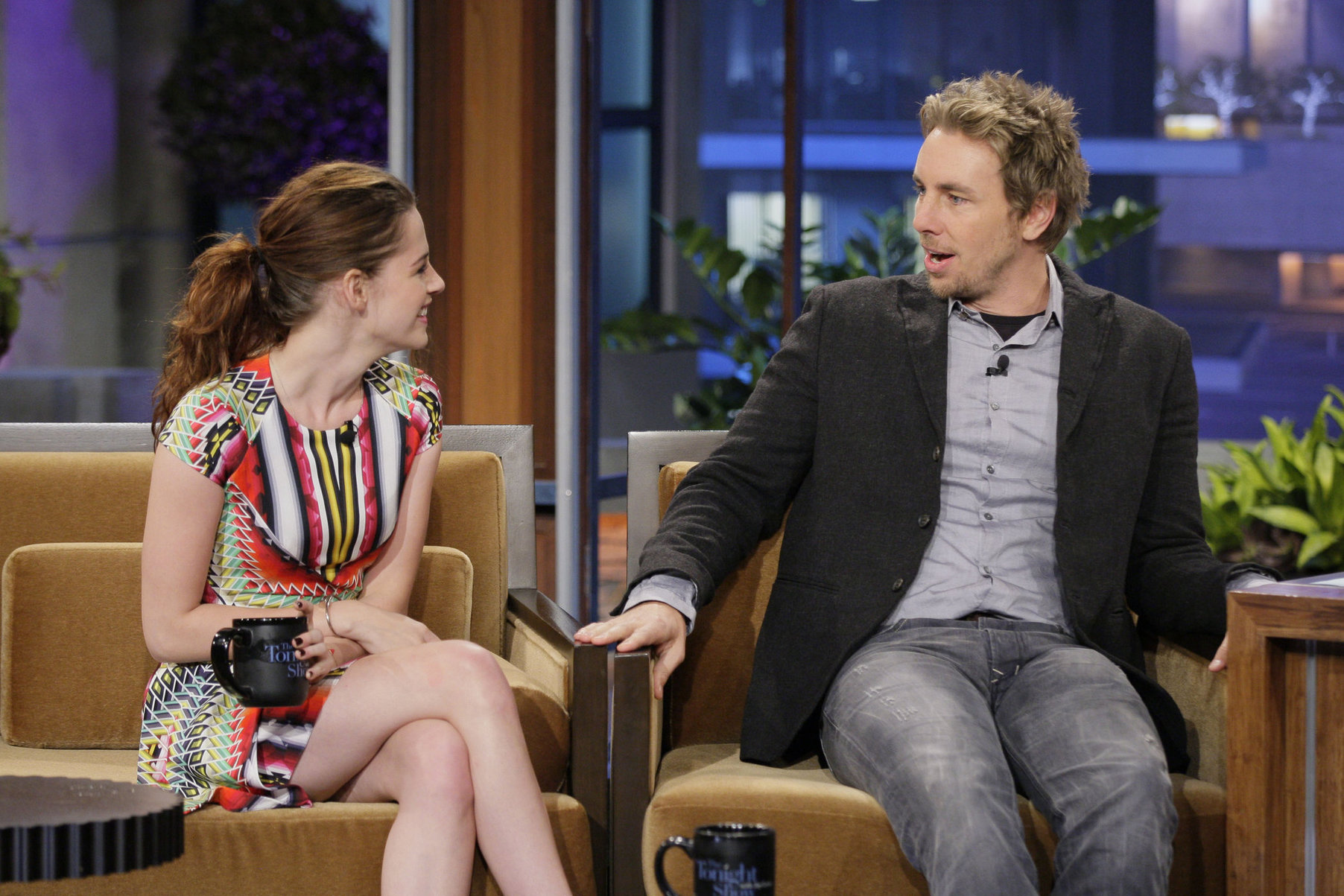 Kristen Stewart The Tonight Show with Jay Leno 11/5/12