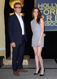 Kristen Stewart at Hollywood Foreign Press Association's Cecil B. Demille Award presentation in Beverly Hills 11/1/12