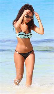 Leigh Anne Pinnock in a bikini