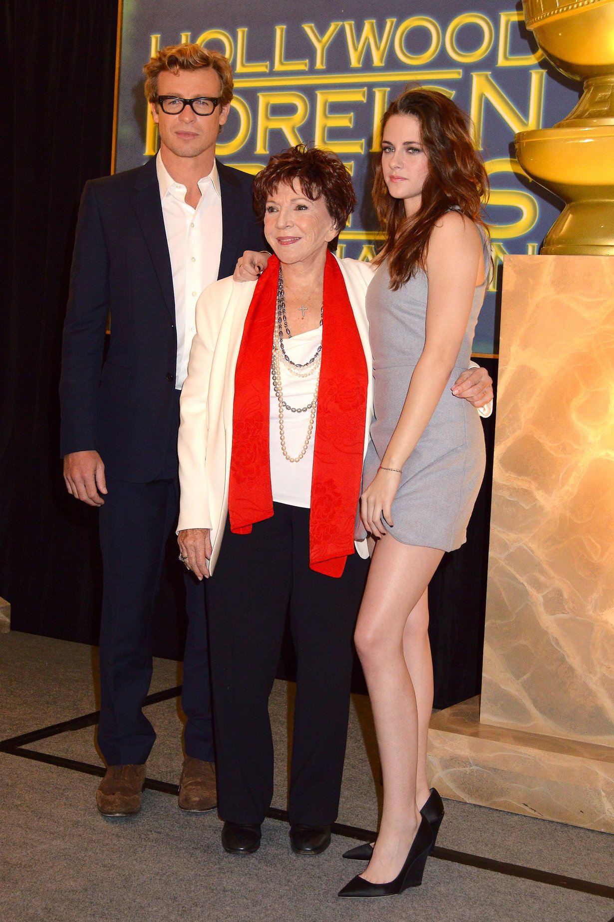 Kristen Stewart at Hollywood Foreign Press Association's Cecil B. Demille Award presentation in Beverly Hills 11/1/12