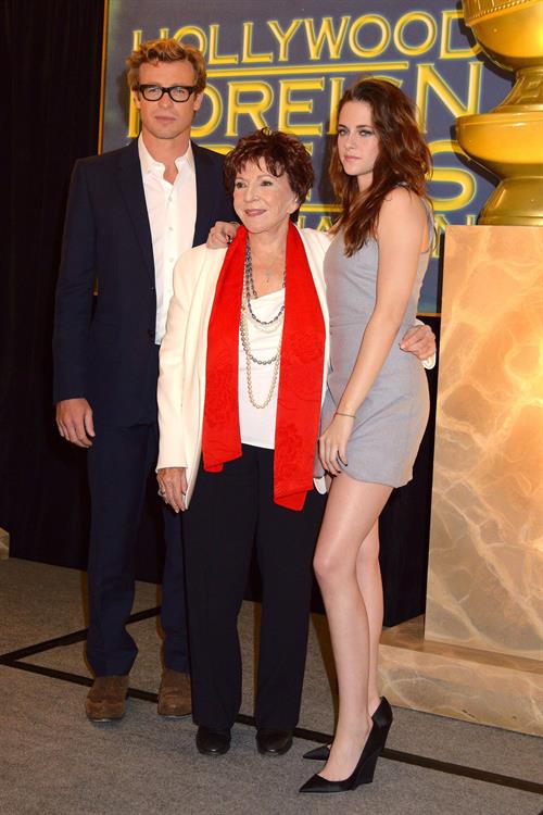 Kristen Stewart at Hollywood Foreign Press Association's Cecil B. Demille Award presentation in Beverly Hills 11/1/12
