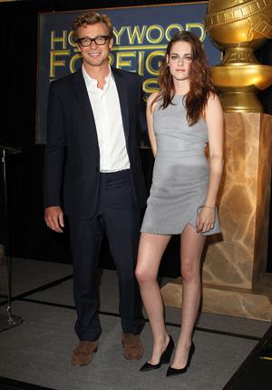 Kristen Stewart at Hollywood Foreign Press Association's Cecil B. Demille Award presentation in Beverly Hills 11/1/12