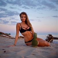 Angelika Nina Melnyk in a bikini