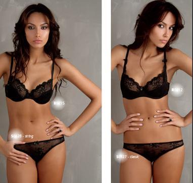 Mădălina Diana Ghenea in lingerie