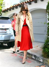 Olivia Wilde leaving her house in Los Angeles October 24, 2011