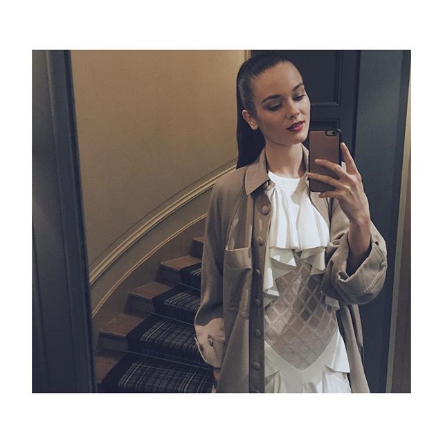 Monika Jagaciak taking a selfie