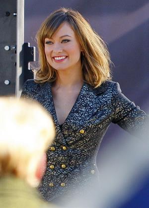 Olivia Wilde on the set of Burt Wonderstone in Las Vegas October 1, 2012