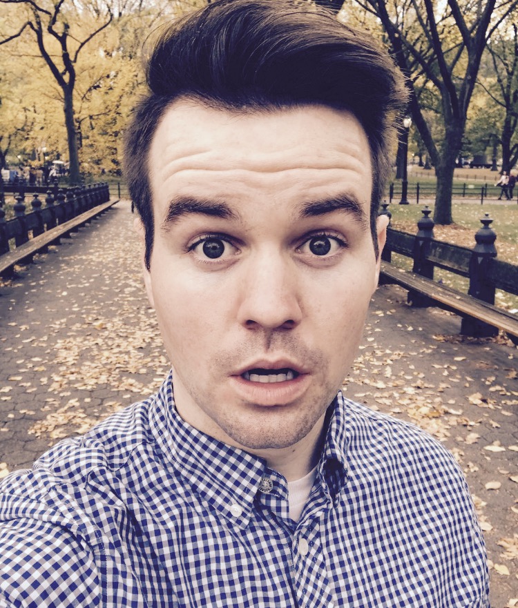 Benjamin taking a selfie