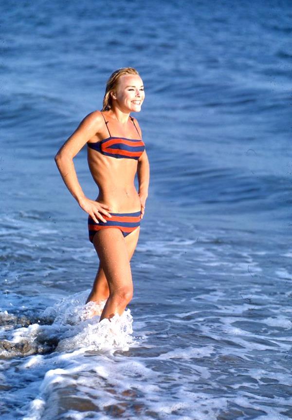 Elke Sommer in a bikini