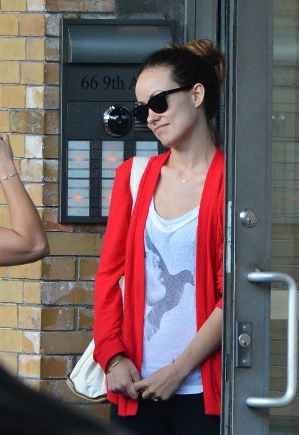 Olivia Wilde leaving a gym in New York City - May 2, 2013 
