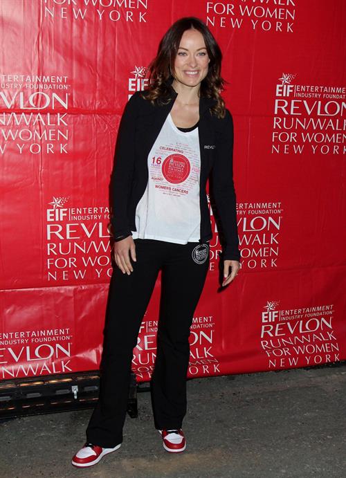 Olivia Wilde at Revlon Run/Walk For Women in New York City - May 4, 2013