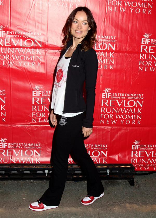 Olivia Wilde at Revlon Run/Walk For Women in New York City - May 4, 2013