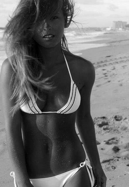 Marisa Papen in a bikini