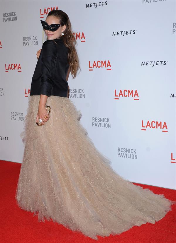 Olivia Wilde lacma presents The Unmasking of Resnick Pavilion Opening Gala September 25, 2010 