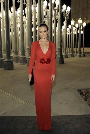 Olivia Wilde LACMA Art Film Gala honoring Clint Eastwood and John Baldessari presented by Gucci November 05, 2011 