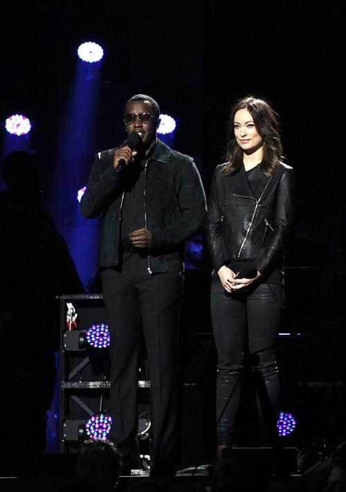 Olivia Wilde Hurricane Relief Concert in New York City - December 12, 2012 