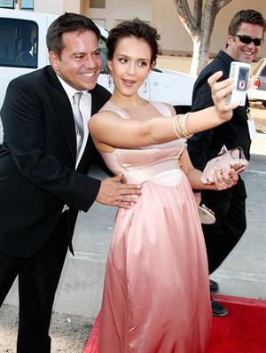 Jessica Alba 2008 NCLR Alma awards in Pasadena 