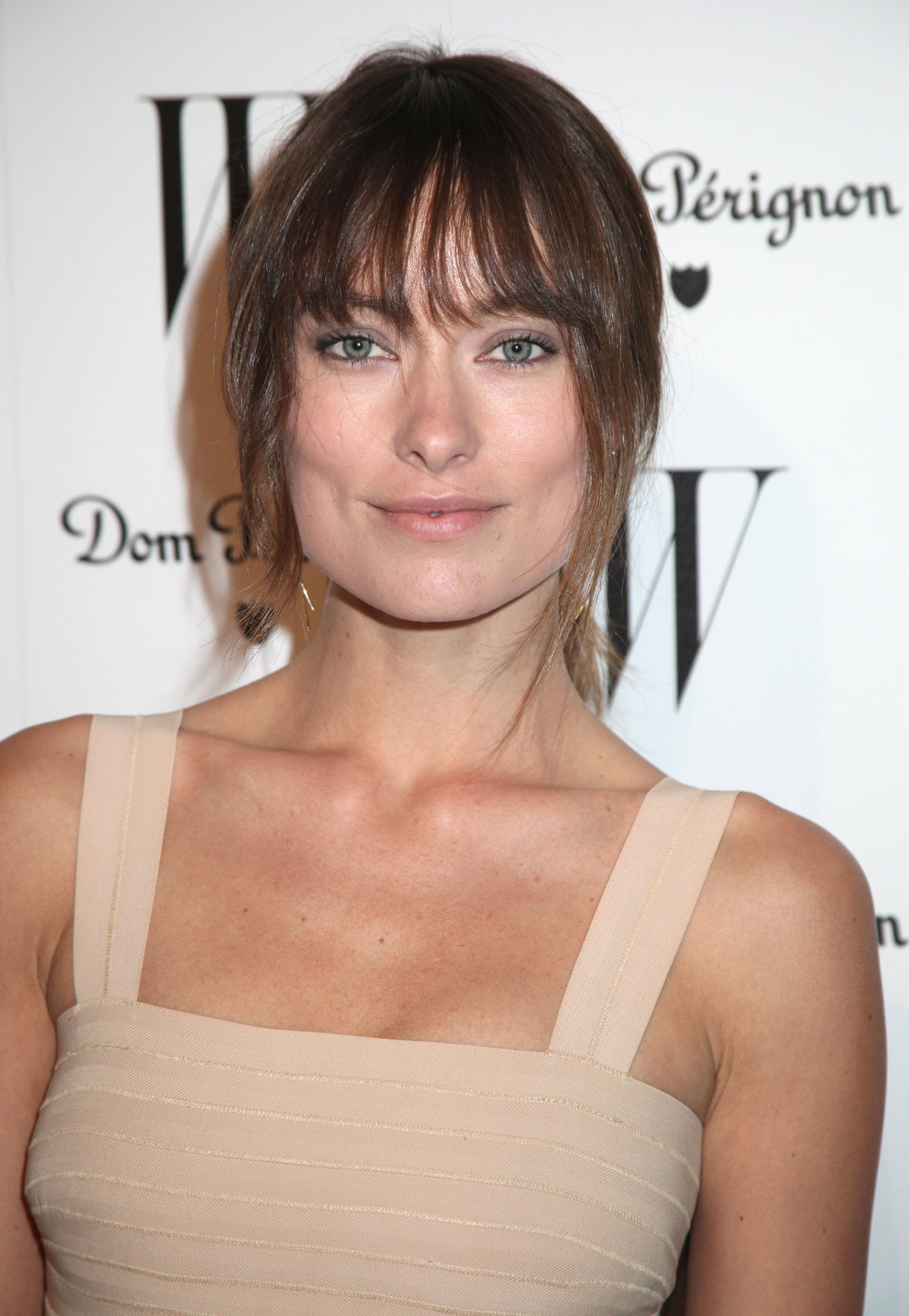 Olivia Wilde W Magazine Golden Globe party at Chateau Marmont on January 14, 2011