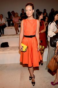 Olivia Wilde Ralph Lauren Spring 2013 fashion show, New York - September 13, 2012 