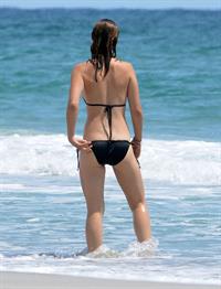 Olivia Wilde in a Bikini on the beach in Wilmington,North Carolina 8/22/12 