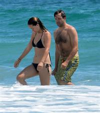 Olivia Wilde in a Bikini on the beach in Wilmington,North Carolina 8/22/12 