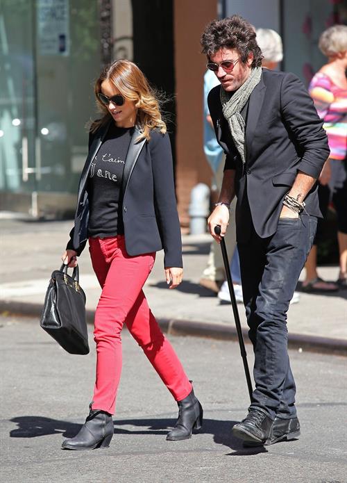 Olivia Wilde at Cafe Gitane in Nolita - September 24, 2012 