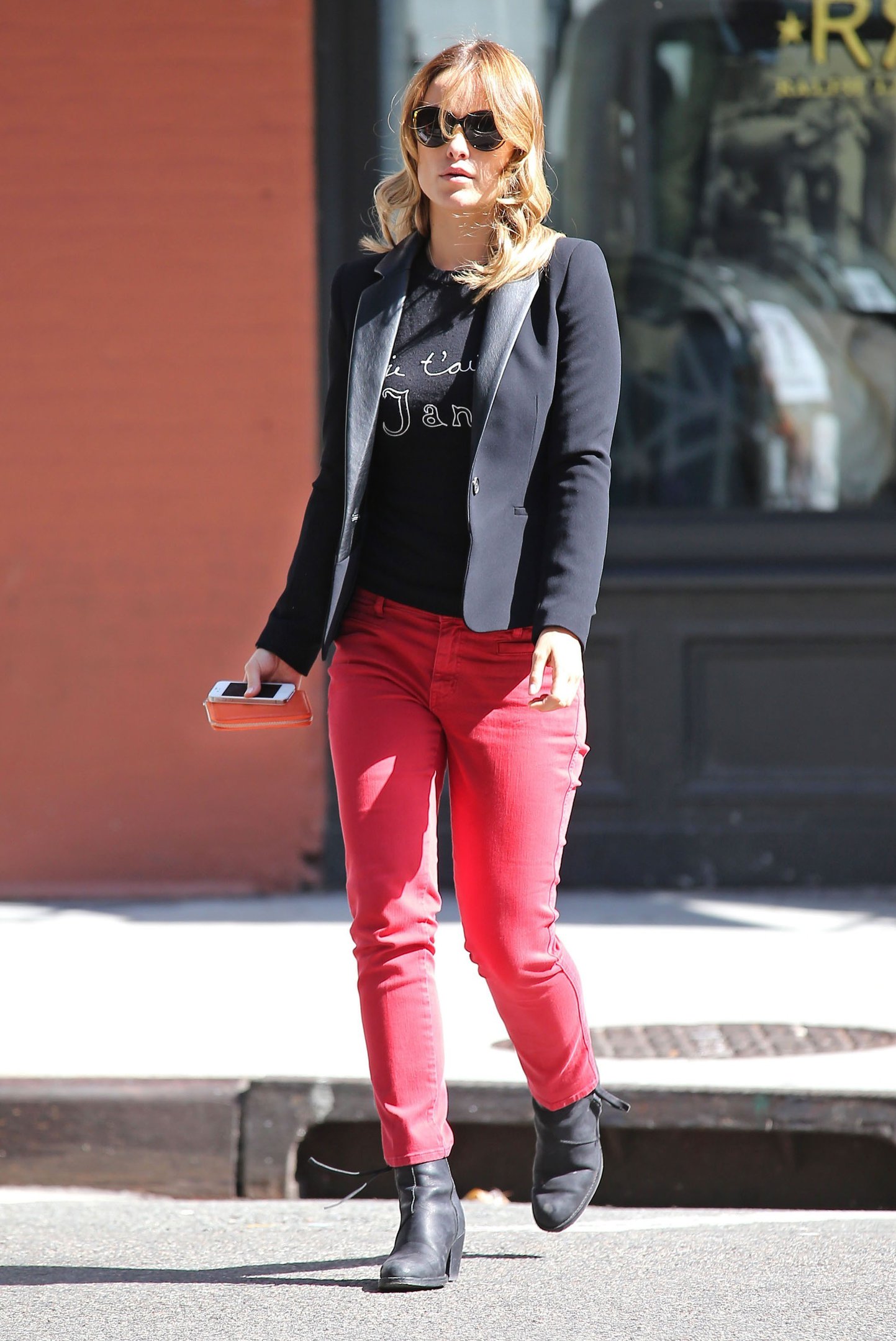 Olivia Wilde at Cafe Gitane in Nolita - September 24, 2012 