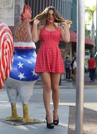 Kelly Brook - New Look Photoshoot In Miami February 4, 2013 