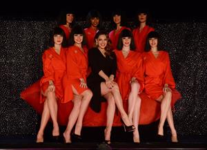 Kelly Brook Crazy Horse Paris presents Forever Crazy in London 10/16/12 