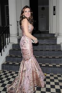 Kelly Brook Arriving home after Elton John Party - June 29, 2012