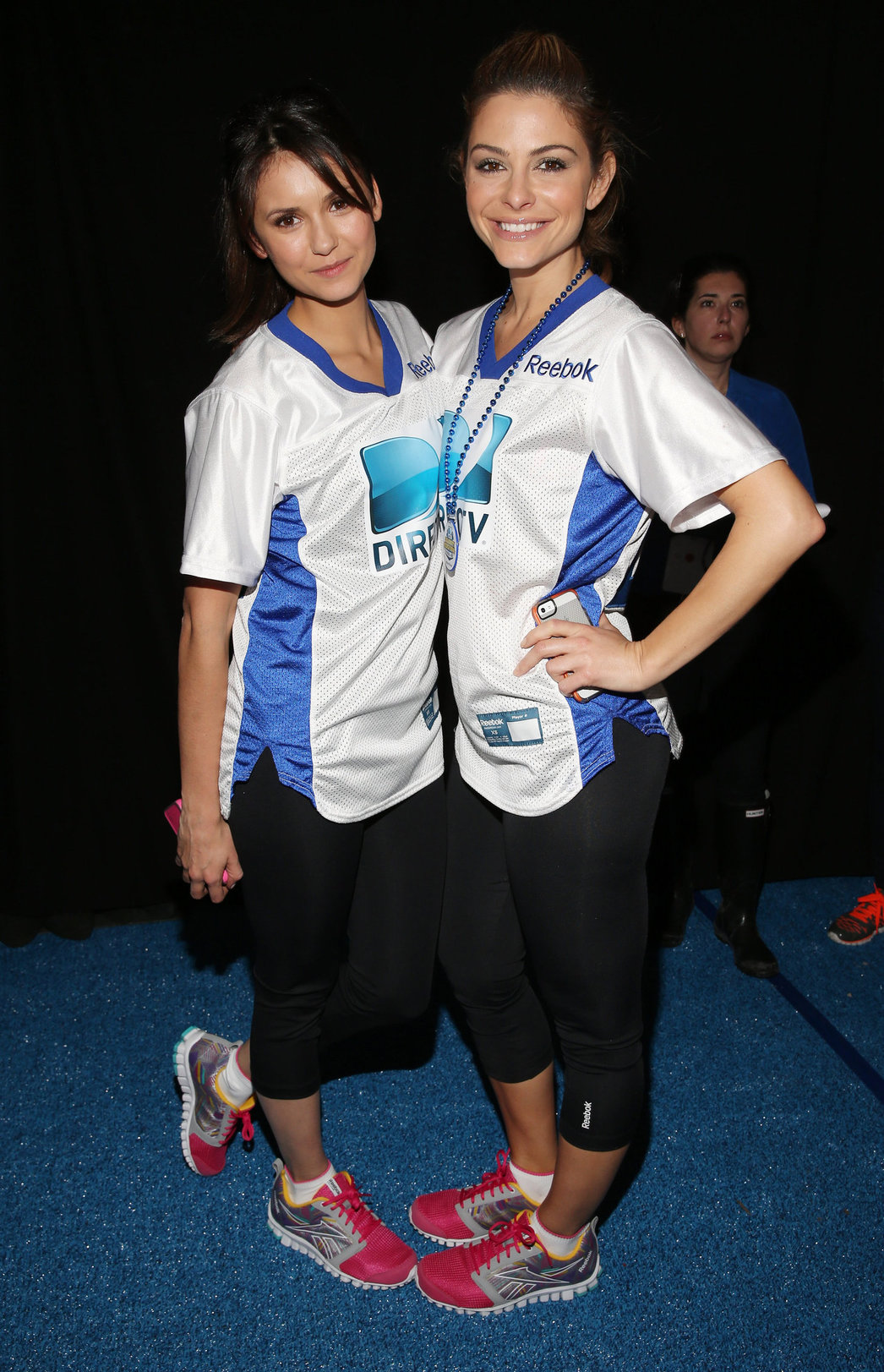 Nina Dobrev DIRECTV'S Celeb Beach Bowl at Mardi Gras World 2/2/13 