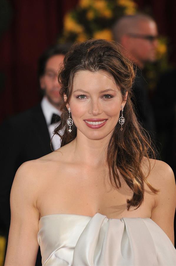 Jessica Biel 81st Annual Academy Awards arrivals in Hollywood