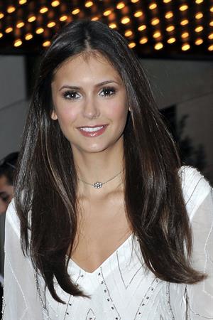 Nina Dobrev leaving her hotel in New York City an May 20, 2010