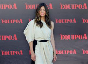 Jessica Biel a team photocall Madrid Spain Juily 25, 1010