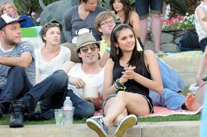 Nina Dobrev Coachella Valley Music Arts Festival day 3, April 17, 2011