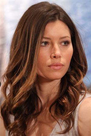 Jessica Biel at a press conference of the A-Team in Mexico City June 1, 2010 