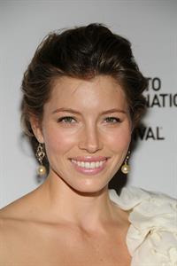 Jessica Biel Easy Virtue premiere during the 2008 Toronto international film festival