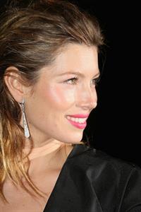 Jessica Biel screening of Easy Virtue during the BFI London Film Festival