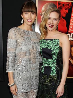 Jessica Biel  Hitchcock  NY Premiere 11/18/12 