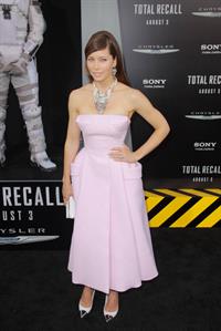 Jessica Biel  Total Recall  Los Angeles Premiere - August 1 2012 