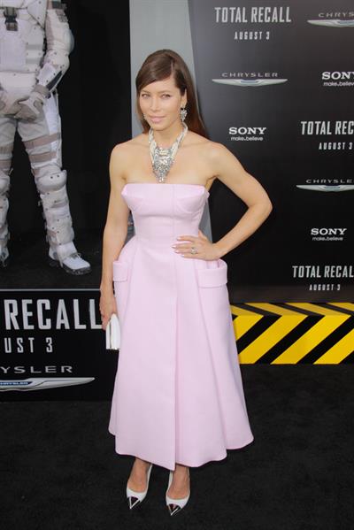 Jessica Biel  Total Recall  Los Angeles Premiere - August 1 2012 
