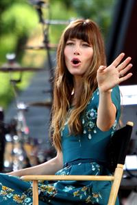 Jessica Biel Good Morning America in New York 03.08.12 