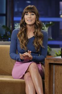 Jessica Biel Pictures Jessica Biel - The Tonight Show With Jay Leno - July 25, 2012