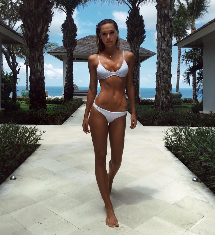 Alexis Ren in a bikini