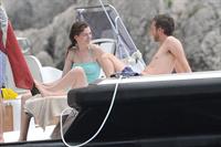 Anne Hathaway on vacation in Italy July 22, 2011 