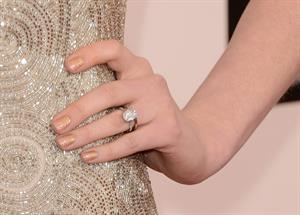 Anne Hathaway attends the Critics' Choice Movie Awards 2013 with Skinnygirl Cocktails at Barkar Hangar