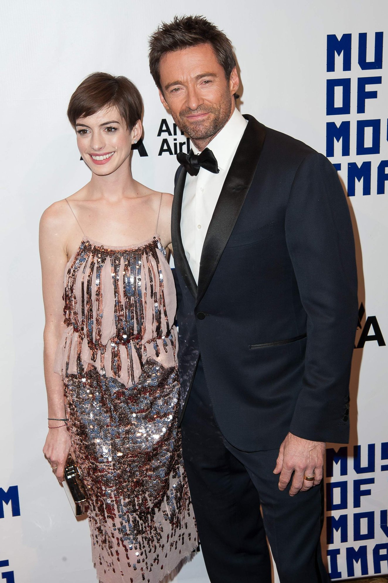 Anne Hathaway Attended the Museum of the Moving Image 27th Annual Black Tie Salute in New York Dec 11, 2012