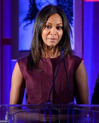 Zoe Saldana attends the Children's Defense Fund's 22nd annual 'Beat the Odds' Awards - December 6-2012 
