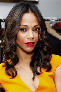 Zoe Saldana Michael Kors Lifestyle Store Opening in Los Angeles November 16, 2011 